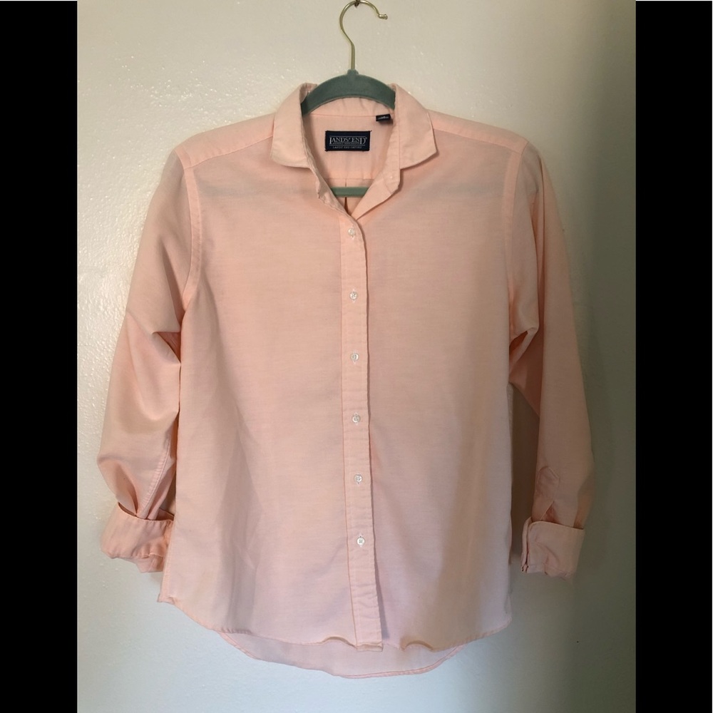 Land’s End Women’s Button Down Long Sleeve Size 12